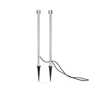 Gnosjö Konstsmide A Lampadaires, Aluminium, silber, Integriert