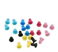 GNOVIATL Bouchon de Joint en Caoutchouc de Couleur de Cartouche d'encre Compatible avec 845 846 802 40 818 901 680 63 60 61(B)