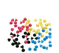 GNOVIATL Bouchon de Joint en Caoutchouc de Couleur de Cartouche d'encre Compatible avec 845 846 802 40 818 901 680 63 60 61(A)