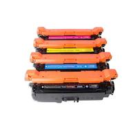 GNOVIATL Toner Couleur CE250A CE251A CE252A CE253A 504A, Compatible avec l'imprimante CP3525 CP3525N CP3525DN(M)