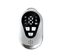 GNring Aide au Sommeil Portable avec Musique pour Aider à Dormir, Soulager L'Insomnie, Soulager le Stress, Soulager L'AnxiéTé et Se DéTendre la Nuit, Blanc