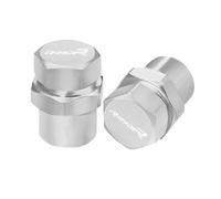 GNSDHJIK Bouchon Valve Bouchons De Valve De Pneu De Roue en Aluminium CNC, Accessoires De Moto, Couvercles Hermétiques pour R1250R R1250RS R1250RT 2023 2024(Argent)