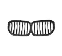 Gnshdg Grille Avantvoiture Calandre Avant Style Course À Une Seule Barrette Pare-Chocs Supérieur Capot pour BMW pour X5 G05 2019-2022 30d 40i 50i M50d X5M F95 Grille Pare-Chocs Avant