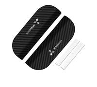 GNTHERF 2 pièces Sourcil Pluie rétroviseur de Voiture,pour Mitsubishi ASX Pajero L200 Lancer Mirage Pare-fumée Voitures rétroviseur Couverture Accessoires Anti Pluie,C