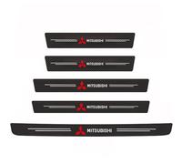 GNTHERF 5 pièces Bande seuil Porte Voiture, pour Mitsubishi ASX 2017-2023 Anti-Rayures Éraflure Plaques Autocollant Accessoires Style Voiture