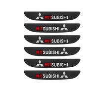 GNTHERF 6 Pièces Protecteurs de Bord Porte, pour Mitsubishi Mirage C4 ES Le Carbonite Edition SE Bande De Porte Anti-Collision Tampon DéCoration RéSistante Aux Rayures