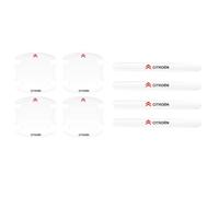 GNTHERF 8 Pièces Film Autocollant Poignée Portière Voiture, pour Citroen C3 Aircross C4 C5 C3 C6 Berlingo C4 Grand Picasso Autocollant De Cuvette De Porte Anti Rayure Anti-Poussière,B