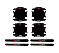 GNTHERF 8 Pièces Film Autocollant Poignée Portière Voiture, pour MG EHS 2018-2023 2024 2025 Autocollant De Cuvette De Porte Anti Rayure Anti-Poussière,A