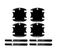 GNTHERF 8 Pièces Film Autocollant Poignée Portière Voiture, pour Peugeot 308 III Active Pack/Allure/Allure Pack/308 GT 2021-2025 Autocollant De Cuvette De Porte Anti Rayure Anti-Poussière,A