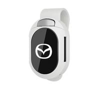 GNTHERF Porte Lunettes pour Voiture, pour Mazda 3/6/2/5/8/CX-4 /CX-5/CX-30/CX-3 /CX-7 /Atez/Encore magnétique Multifonctionnel Rangement de visière Voiture Accessoires d'intérieur