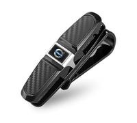 GNTHERF Porte Lunettes pour Voiture, pour Volvo XC40 XC60 XC70 XC90 magnétique Multifonctionnel Rangement de visière Voiture Accessoires d'intérieur