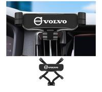 GNTHERF Support de Téléphone de Voiture Socles, pour Volvo EX30 EX90 S40 S60 S70 S80 S90 S60L Rotatif Réglable Ultra-Stable Résistant Aux Rayures et à l'usure Support,B
