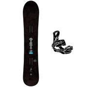 Gnu - Pack Planche Snowboard Antigravity - 159W + Flite - Planche Snowboard