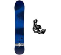 Gnu - Pack Planche Snowboard Banked Country - 162 + Fifty - Planche Snowboard