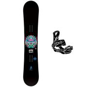 Gnu - Pack Planche Snowboard Velvet - 143 + Flite - Planche Snowboard