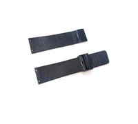 GNUFOPI Bracelet de Montre de Remplacement Compatible avec la Montre Unisexe Bering avec Bracelet Fin à vis 24 mm et 20 mm(Deep Blue)