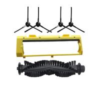 GNUFOPI Brosse à Rouleau Centrale, Couvercle de Brosse Principale, Brosse latérale Compatible avec AMIBOT Animal X610 H2O Connect, Accessoires de pièces de Rechange for aspirateur Robot(Light Green)