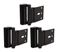 GNURBDILFO 3 Pièces Serrure de Renfort de Porte de Sécurité à Domicile-Serrures de Porte à L'Épreuve des Enfants pour Porte D'Entrée Serrure de Sécurité pour Enfants Serrures de Porte Installation Fac