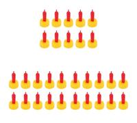 GNURBDILFO 30 Pièces SéRies Lait Boisson Mamelon Sucette en Silicone pour TéTine Alimentation Agneau Mouton Chiot Chien Veau Facile Une Vis sur Coke de Sprite Bouteille
