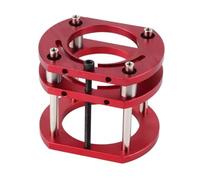 GNURBDILFO Base élévatrice en alliage d'aluminium et acier inoxydable à 4 mâchoires - Plate-forme de levage pour le travail du bois - Système de levage de table de défonceuse à 4 mâchoires