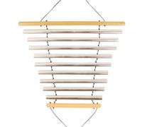 GNURBDILFO Carillon à vent d'extérieur 9 tons pour thérapie par le son, instruments de percussion, thérapie professionnelle, carillon à vent portable