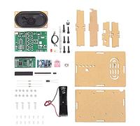 GNURBDILFO Kit Radio FM Bricolage Projet de Soudure RéCepteur sans RéGlable éCran LCD Module Radio NuméRique FM Kits de Bricolage pour Se Pencher