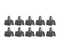 GNURBDILFO Lot de 10 paires de plaquettes de frein de vélo en résine semi-métallique pour B01S M395 M446 M485 M486 M416 Deore M515 M5