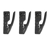 GNURBDILFO Lot de 3 pinces à sertir RJ45 pour câble réseau RJ45 Cat7 Cat6 Cat5 Rj11 Rj12