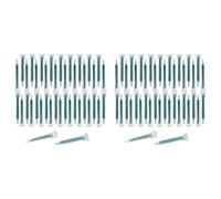 GNURBDILFO Lot de 80 buses mélangeuses électrostatiques en époxy 50 ml (rapport 1:1/1:2) 16 éléments