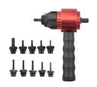 GNURBDILFO Outil D'Écrou à Rivets Électrique Manuel Détachable, Ensemble de Conversion D'Outils D'Écrou à Rivets Manuels, Machine à Rivets Pneumatique Électrique