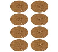 GNURBDILFO Tapis de pot de fleurs - Tapis de protection pour pot de fleurs - Tapis de clôture d'arbre - Tapis de décoration pour pot de fleurs - 35 cm