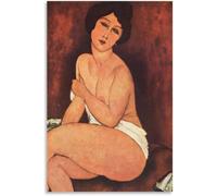 Gnvkd Ecbxz Amedeo Modigliani Vintage Poster Portrait Canvas Painting Wome Wall Art Amedeo Modigliani Impressions Pour Décoration Moderne Tableaux 60x80cm Sans Cadre