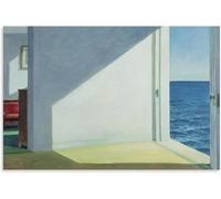 Gnvkd Ecbxz Pièces d’affiches d’Edward Hopper près de The Sea Canvas Art mural Peinture classique célèbre Estampe Edward Hopper pour la décoration du salon 40x50cm Sans cadre