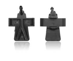GNXfixt 2x Gicleur de lave-glace, Auto Buse d'essuie-glace pour Micra K12 2003-2010 28931AX600C Accessoires