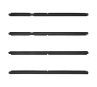 GNXfixt Lot de 4 joints de fenêtre avant arrière 55135890AF, 55135891AF, 55135878AF, 55135879AF Window Sweep pour Grand Cherokee II WJ WG 1998-2005