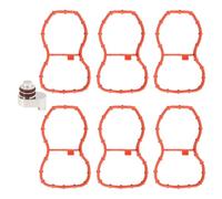GNXfixt Swirl Kit de bouchons à rabat pour série 3 F34 F30 F31 4 F32 F33 F36 Série 5 GT F07 F10 F11 Série 6 F12 F13 F06 Série 7 F01 X3 F25 X4 F26 X5 F15 F8. 5 X6 E71 E72 F16 F86 N57 Joint de