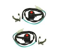 Gnyduw Lot de 2 boutons d'arrêt universels pour motos tout-terrain 50 cc à 160 cc SDG SSR YCF PitsterPro