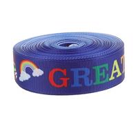 GNYVZXPLQ Cadeau de Ruban Papier d'emballage de Papillon, 3 Rouleaux de Ruban décoratif for gâteau DIY, inspirés de la règle, for confectionner des nœuds et des emballages for Enseignants