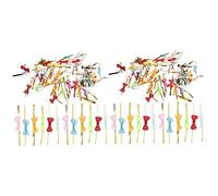 GNYVZXPLQ Cadeau de Ruban Papier d'emballage de Papillon, Nœuds Mignons for décorations de gâteaux, emballages de sucettes, nœuds Mignons for Sacs de fête