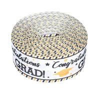 GNYVZXPLQ Cadeau de Ruban Papier d'emballage de Papillon, Ruban d'emballage for boîte à gâteaux 1 Rouleau de nœuds décoratifs élégants sur Le thème de la Remise des diplômes(Colorful)