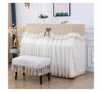 GNYVZXPLQ Housse pour Piano Droit, Ensemble de Housses for Piano et Banc 3 pièces 153x36cm 36x56cm 36x76cm Polyester Coton(Color 03,Bench 36x56cm)