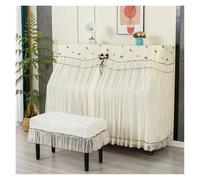 GNYVZXPLQ Housse pour Piano Droit, Ensemble de Housses for Piano et Banc 3 pièces 153x36cm 36x56cm 36x76cm Polyester Coton(Color 05,Bench 36x56cm)