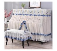 GNYVZXPLQ Housse pour Piano Droit, Housse Pianoive - for Banc de Clavier Droit Simple/Double(Color3,Double Bench)