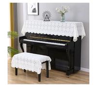 GNYVZXPLQ Housse pour Piano Droit, Piano Couvre Dentelle Campagne Fleur Tissu décoration de la Maison Multicolore Plusieurs Tailles(03,90x180cm)