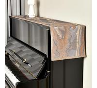 GNYVZXPLQ Housse pour Piano Droit, Square Half Upright Piano Cover with Stool Sun Multicolor 33x200cm(Painting)
