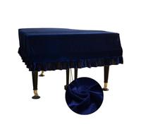 GNYVZXPLQ Housse pour Piano Droit, Velvet Piano Cover Multicolor Multiple Sizes(Blue,L)
