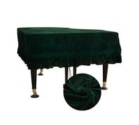 GNYVZXPLQ Housse pour Piano Droit, Velvet Piano Cover Multicolor Multiple Sizes(Green,L)