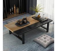 GNYVZXPLQ Table d'appoint, table basse japonaise Chabudai en bois, multicolore, plusieurs tailles (noyer, 60 x 40 x 25 cm)