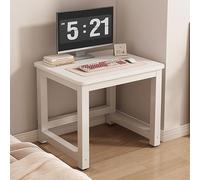 GNYVZXPLQ Table Informatique, Bureau d'ordinateur en métal, Bureau d'étude, Poste de Travail d'écriture, Multicolore, Plusieurs Tailles(White,60 * 40 * 70 cm/23.6 * 15.7 * 27.6 in)