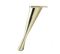 GNYVZXPLQ Table Pliante multifonctionnelle, Pieds de Meuble en métal, Pieds de Meuble TV, Pieds Coniques Droits en métal avec vis de Montage for Meuble, Chaise, canapé(Gold,23cm/9")